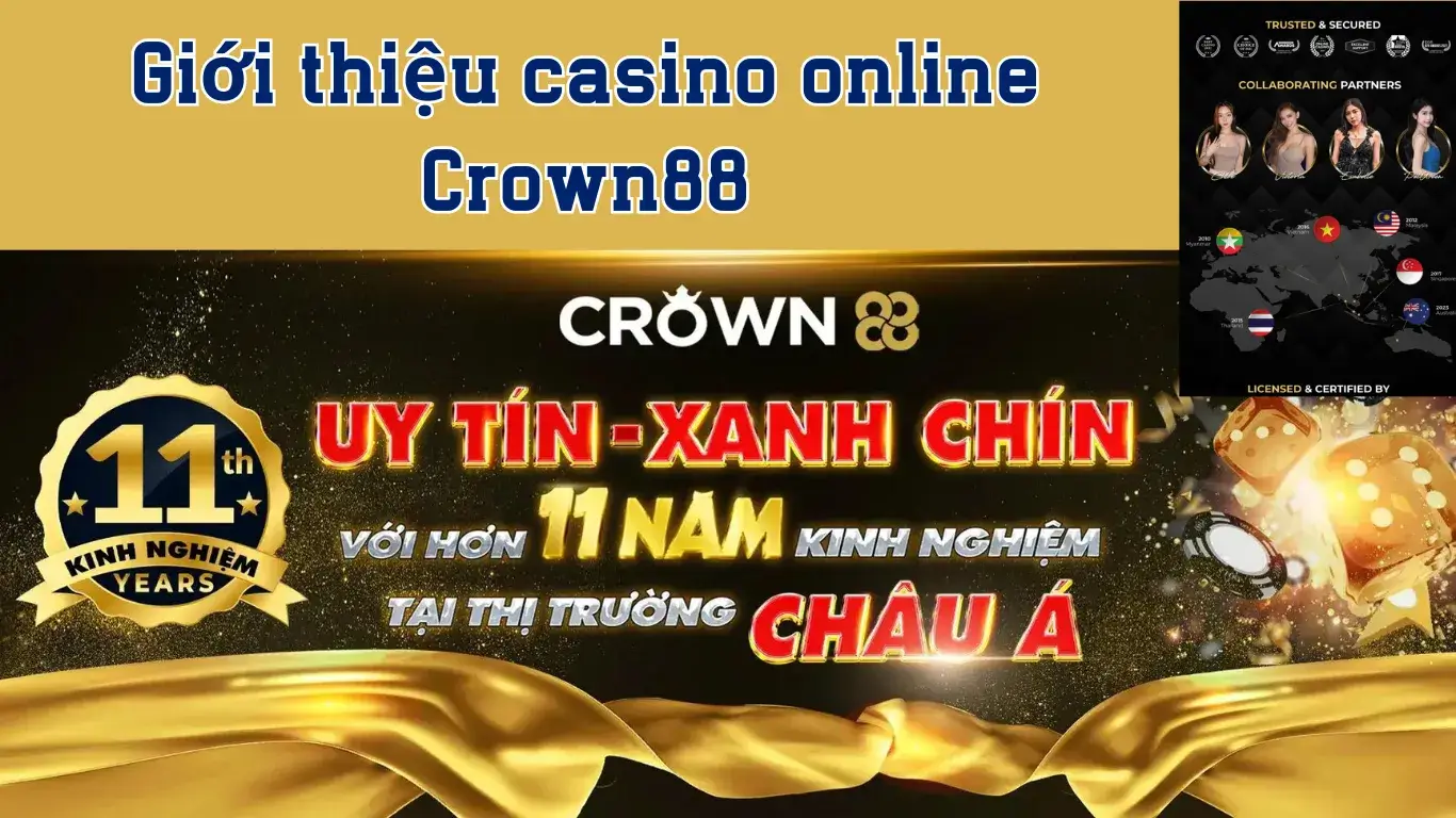 Giới thiệu Crown88 - Nhà cái đến từ quốc đảo Singapore 