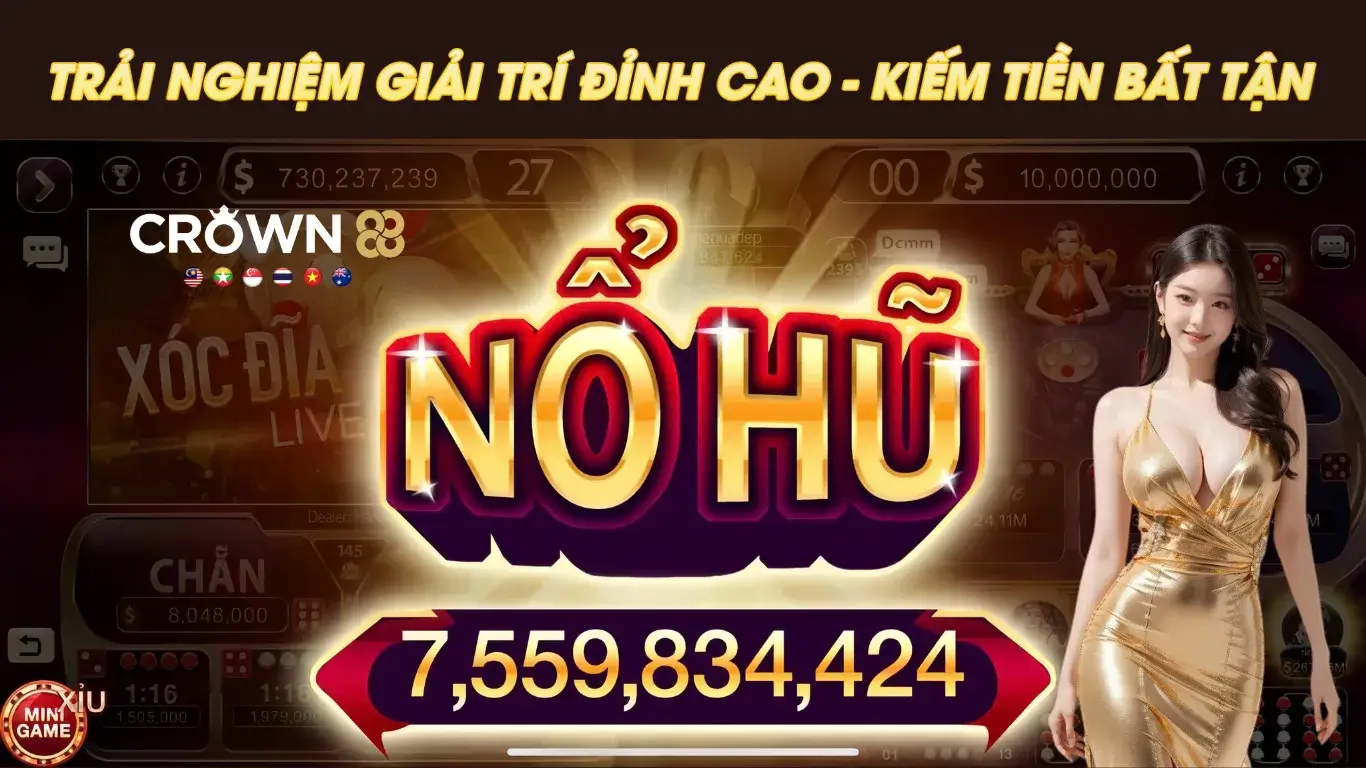 Giới thiệu Nổ Hũ tại nhà cái Crown88