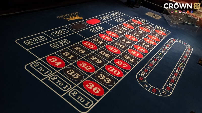 Cách chơi Roulette Casino crown88 để chiến thắng